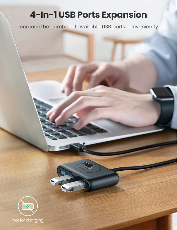 UGREEN 4-in-1 USB 3.0 Data Hub UGREEN 4-in-1 USB 3.0 Data Hub